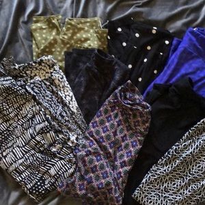 9 pairs of lularo leggings,They are sold seperaly